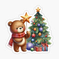 Christmas teddy bear