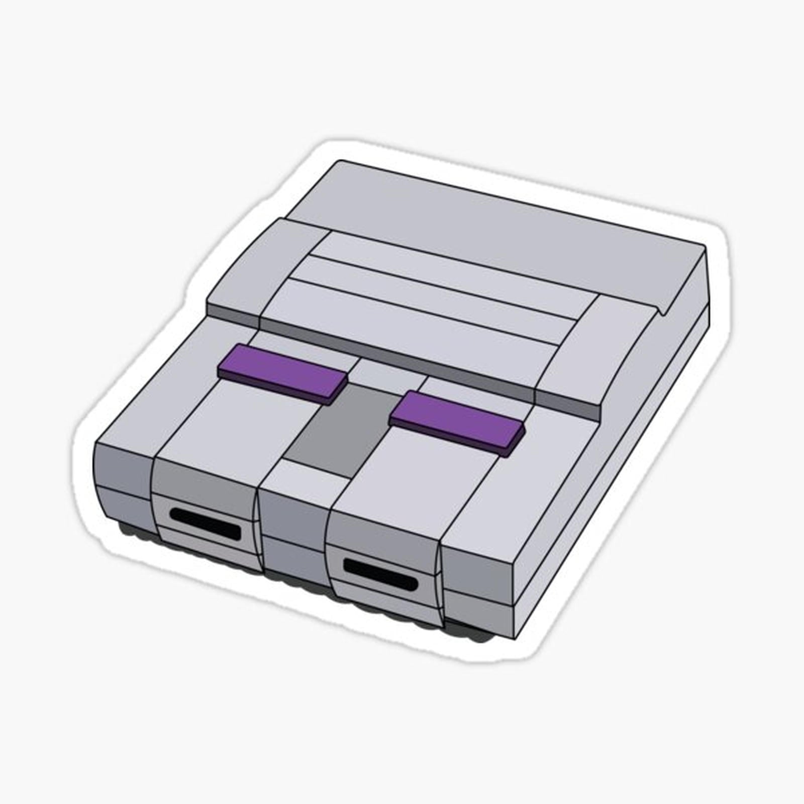 Classic Gaming Console Sticker