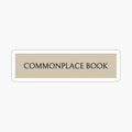 Commonplace Book
