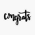 congrats