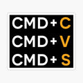 COPY PASTE SAVE (Mac)