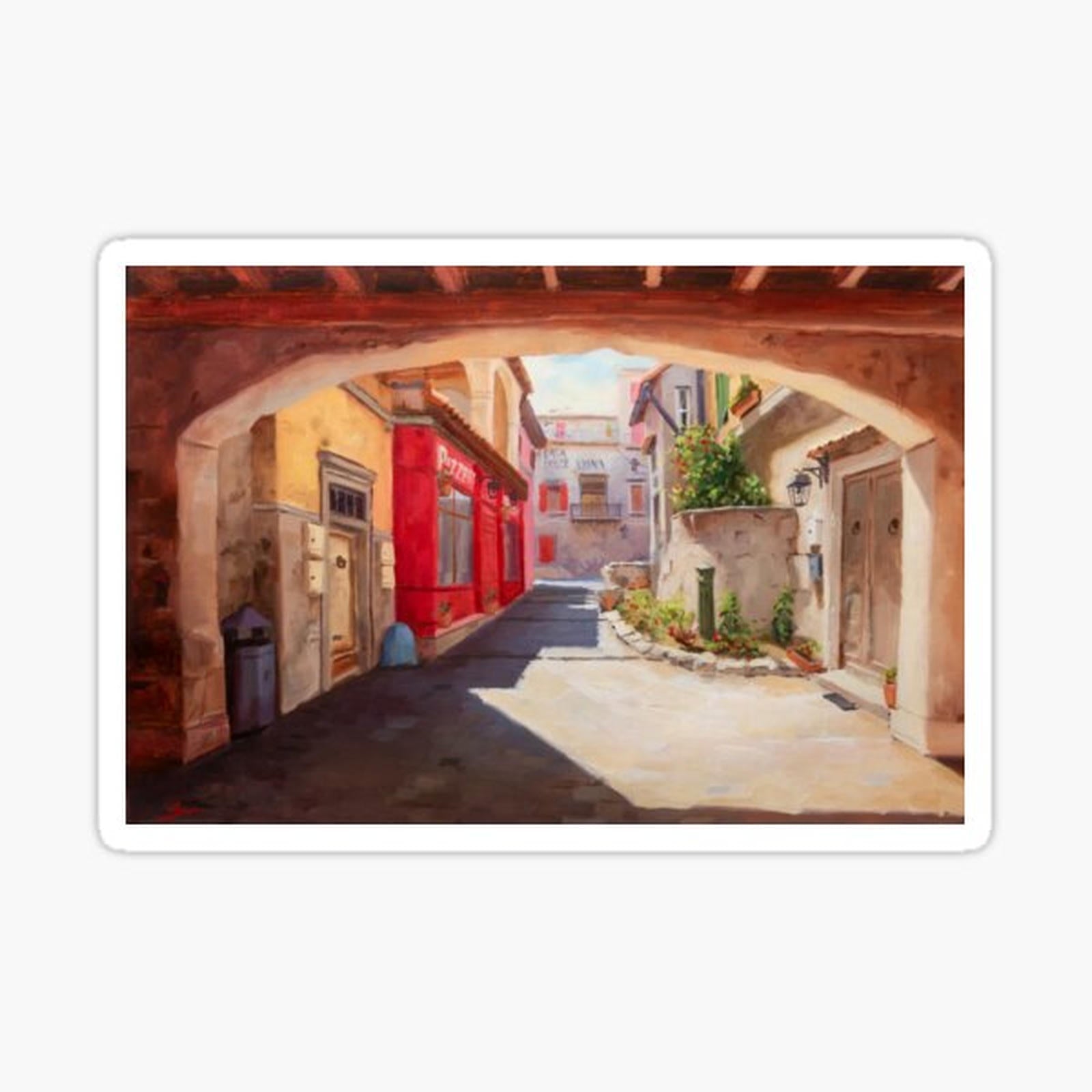 Counter Strike 2, Inferno  Alt Mid _ Oil Painting