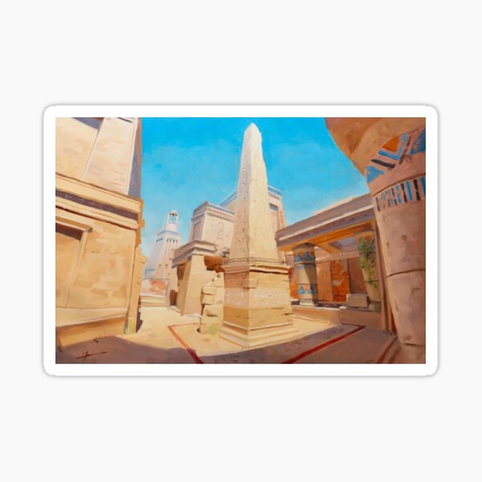 Counter Strike, Anubis  B Site _ Oil Painting