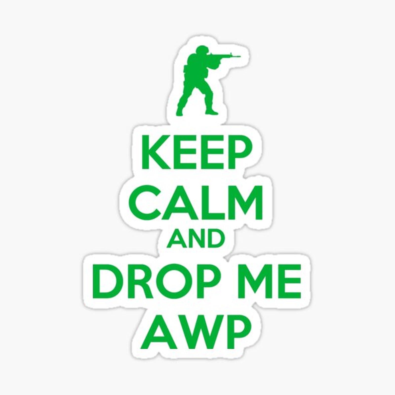 Counter Strike keep calm awp