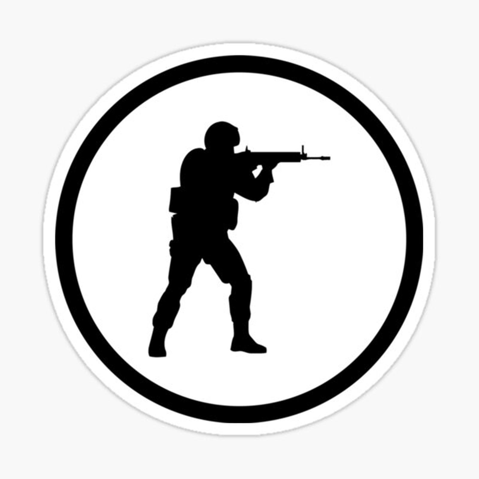 Counter Strike Logo  Black