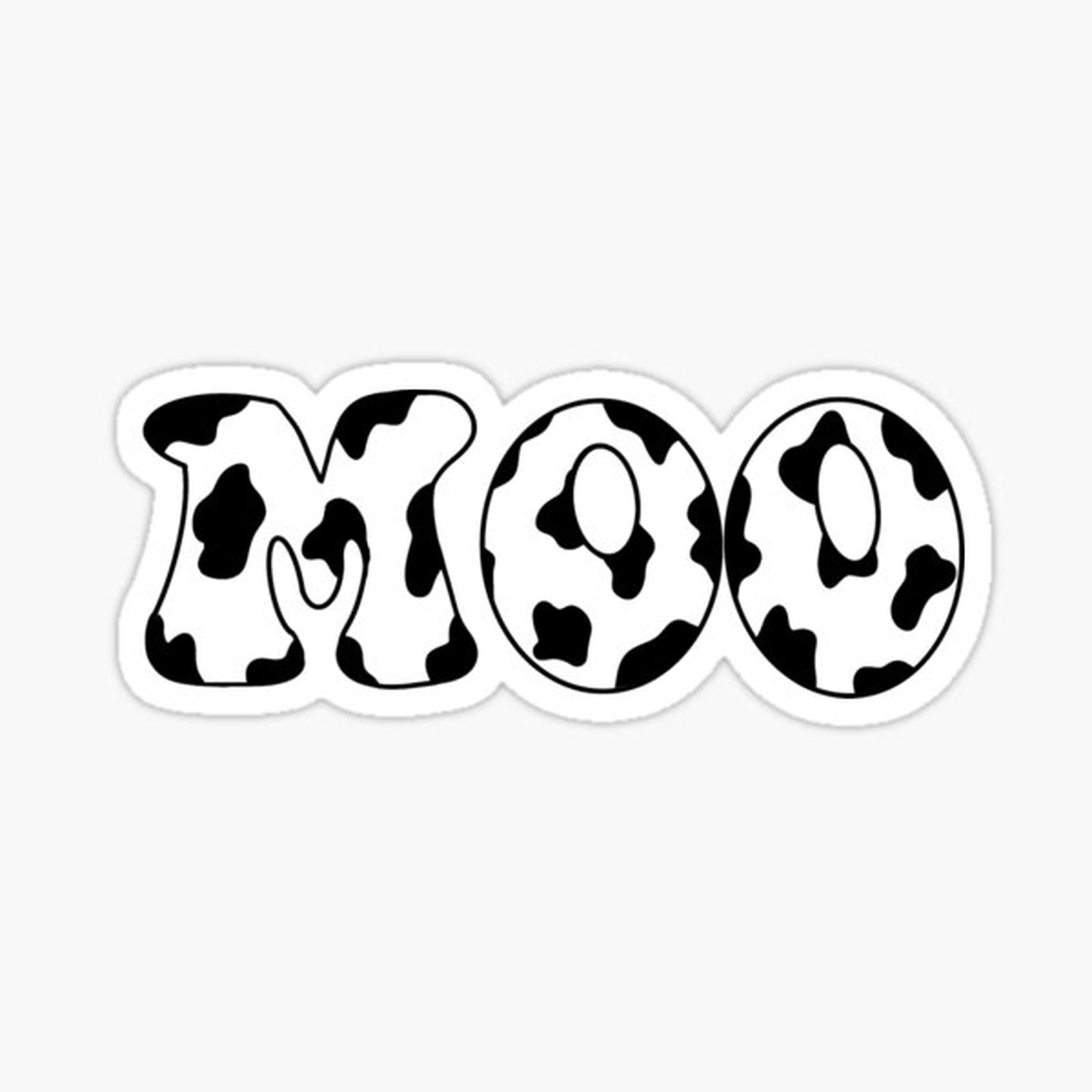 cow print moo!