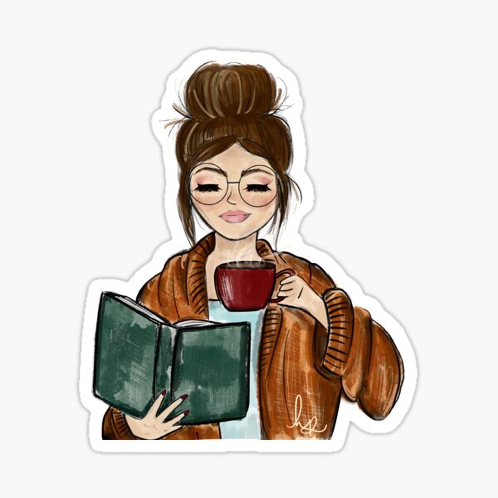 Cozy Fall Girl
