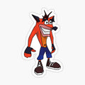 Crash Bandicoot lowpoly fanart