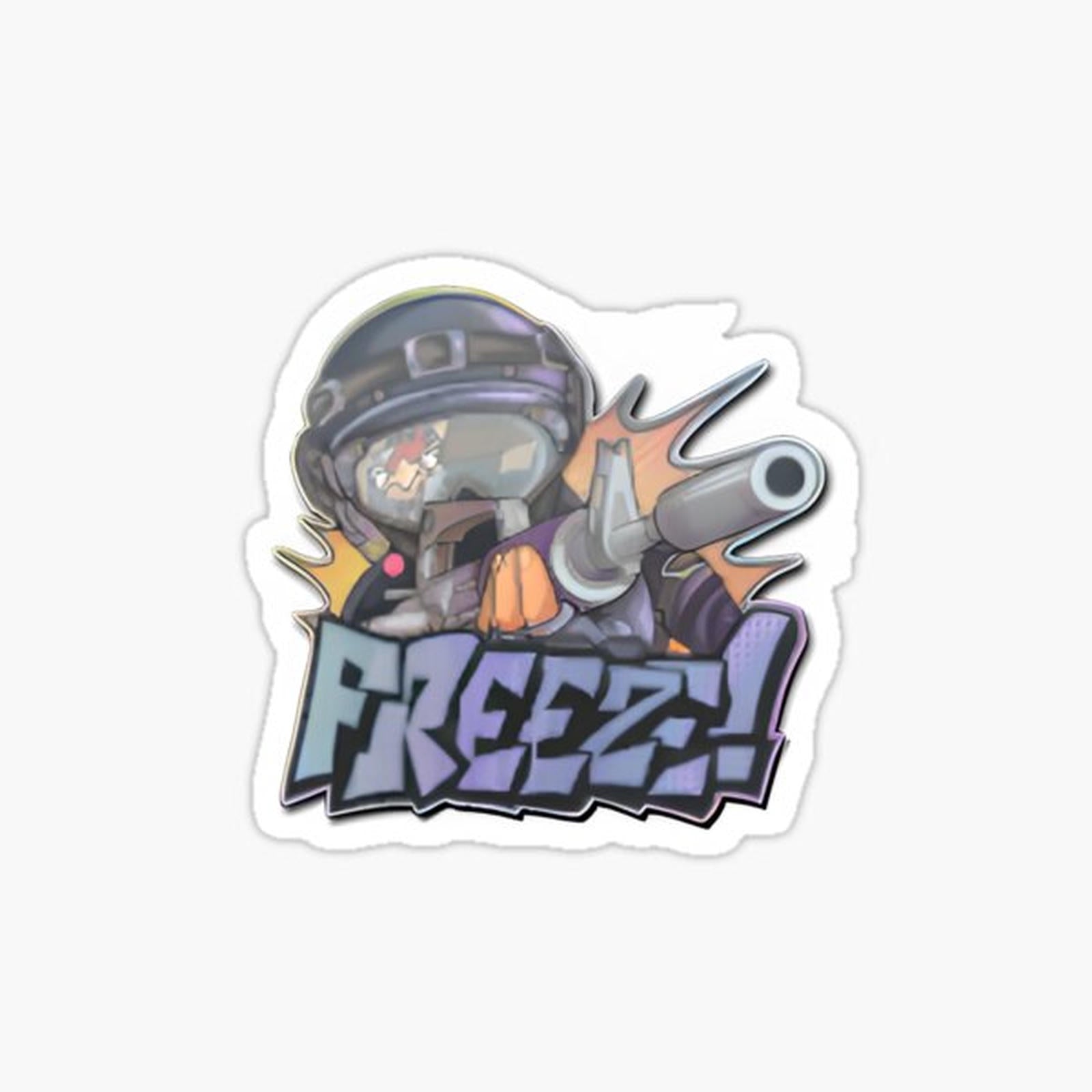 CSGO Sticker _ Freeze (Lenticular)