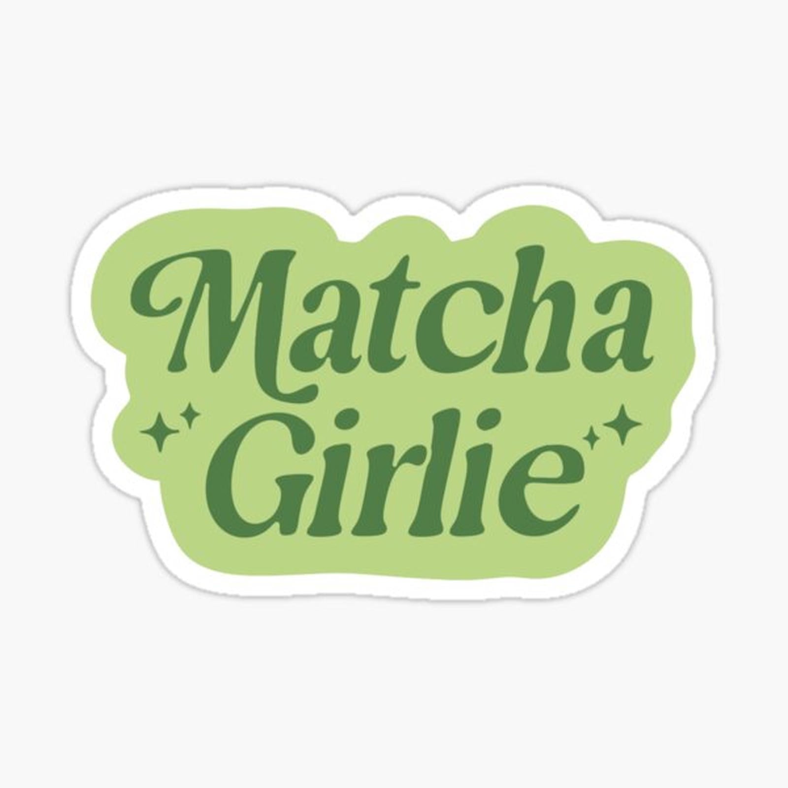Cute green matcha