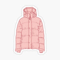 Cute Pink Puffer Jacket