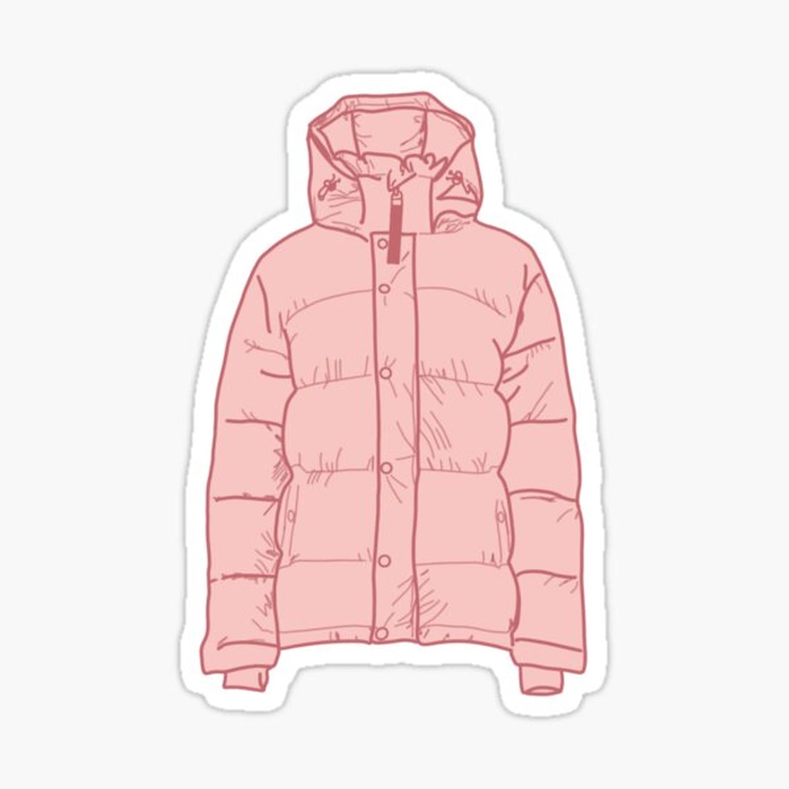 Cute Pink Puffer Jacket