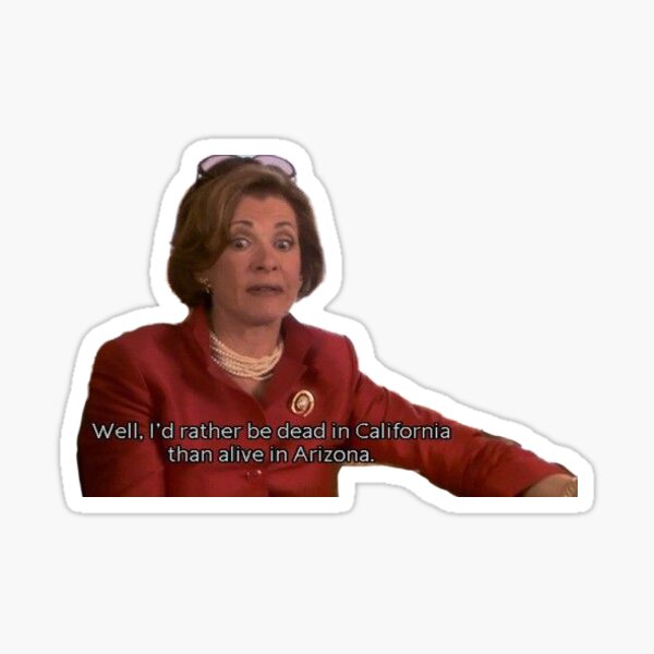 dead in california, alive in arizona,