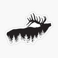 Deer and Evergreens Hunting