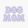 Dog Mom purple