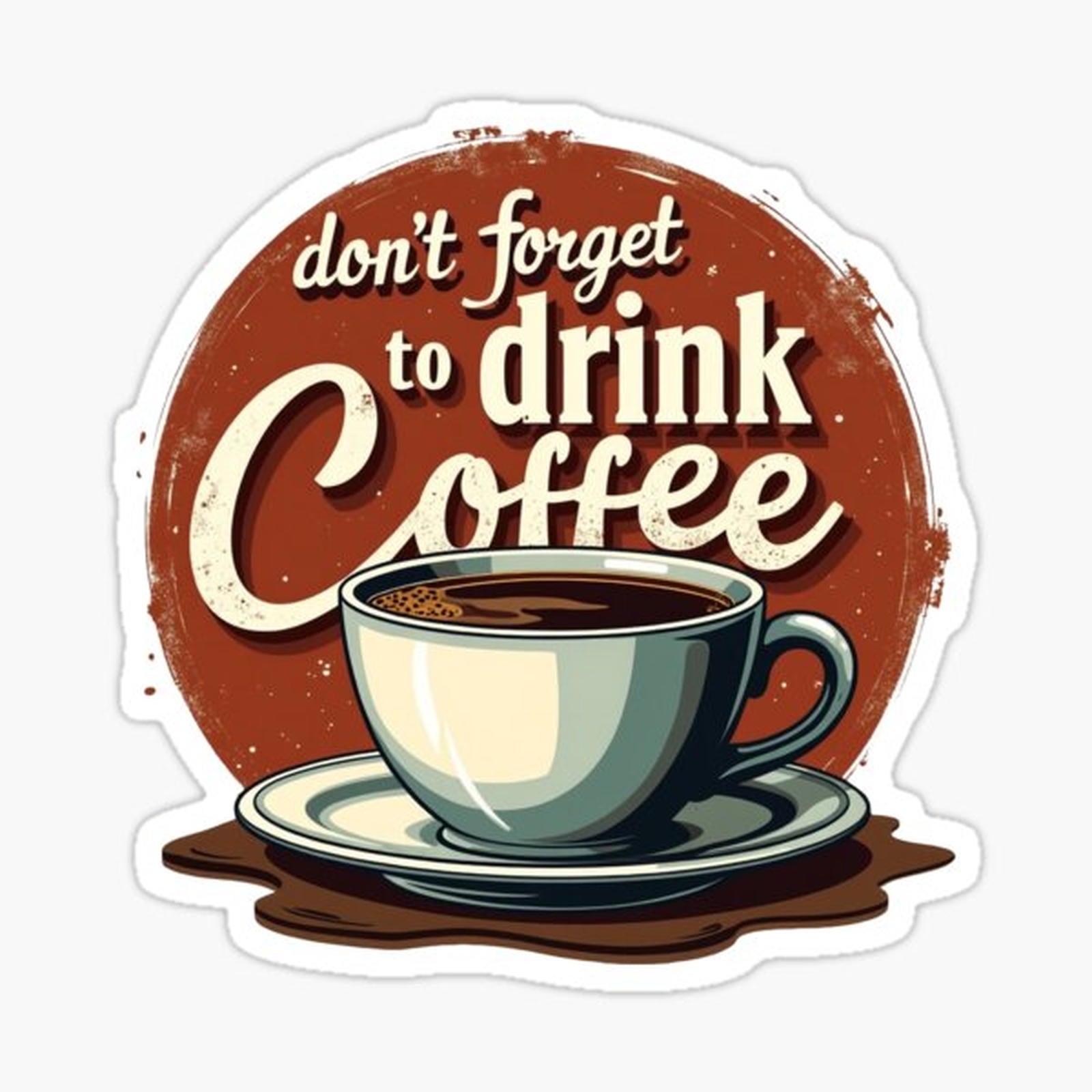 Don't Forget To Drink Coffee