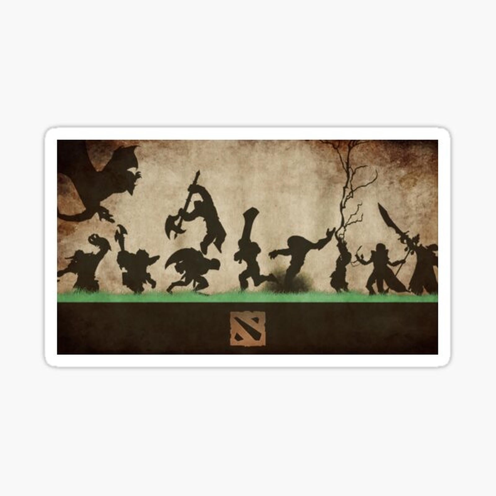 dota 2 silhouette