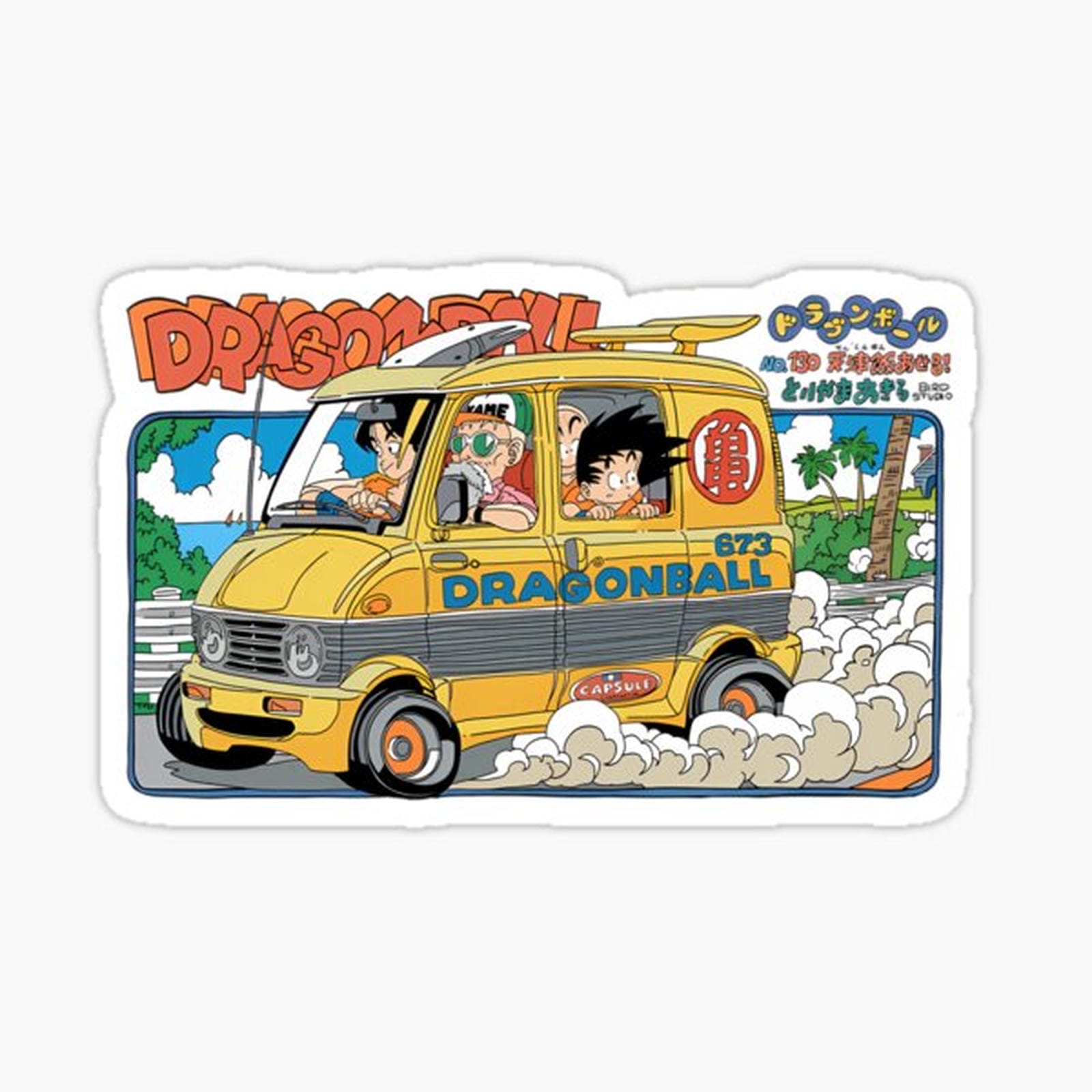 Dragon Ball Retro Van