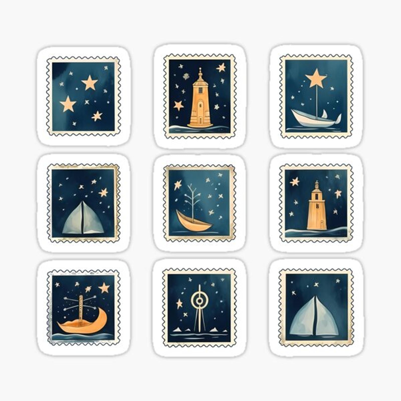 Dreamy Coastal Postage