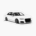 Dropped Audi A4