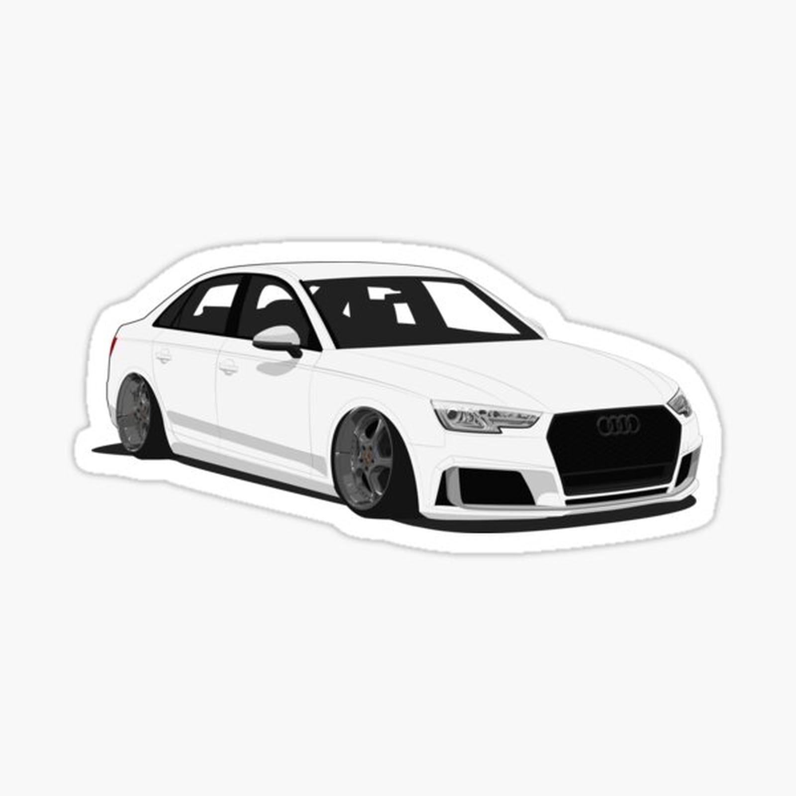 Dropped Audi A4