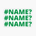 excel name