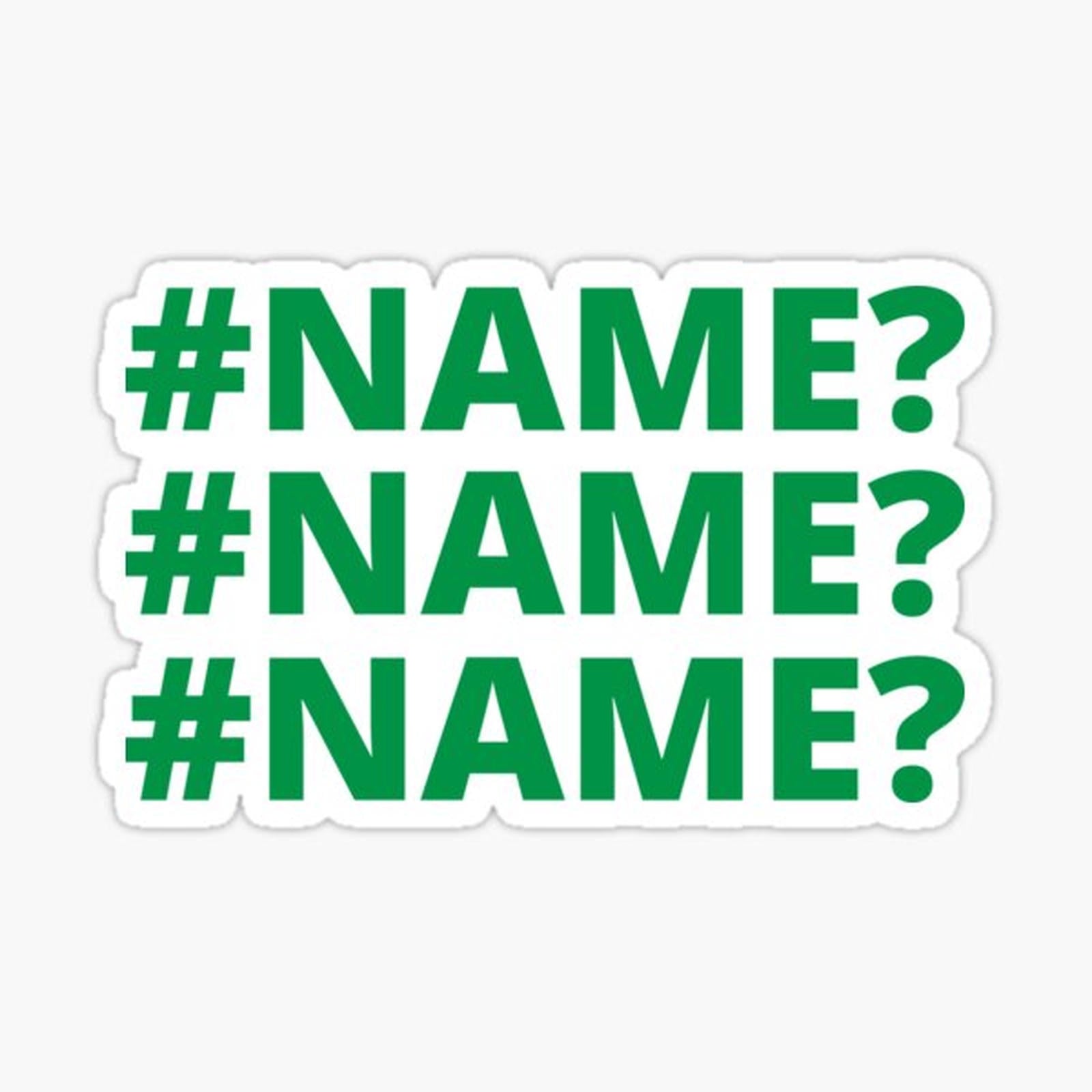 excel name