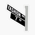 fashion ave street sign