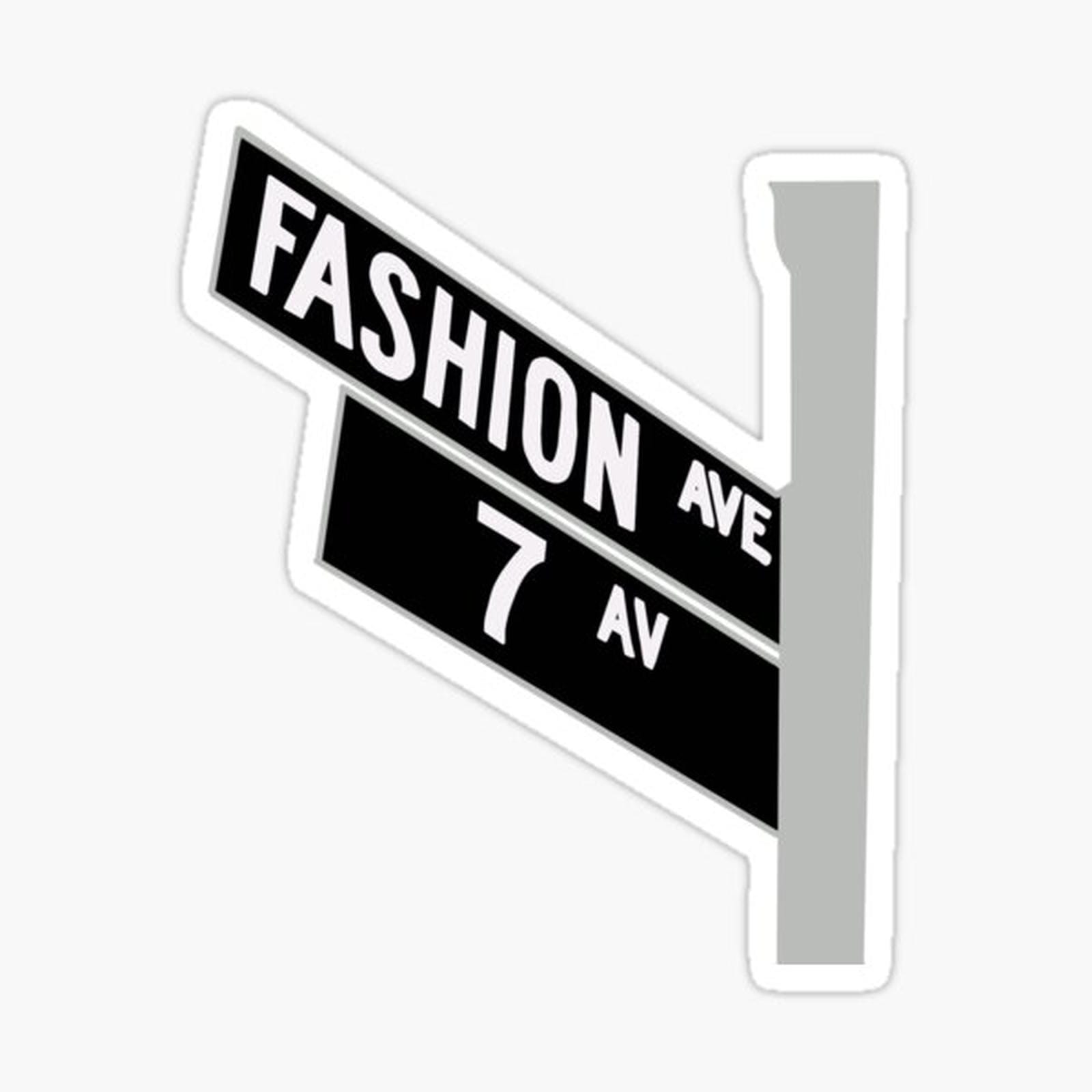 fashion ave street sign