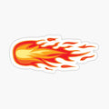 Flames for a crazy helmet