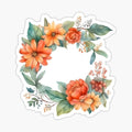 Floral Circle Flower