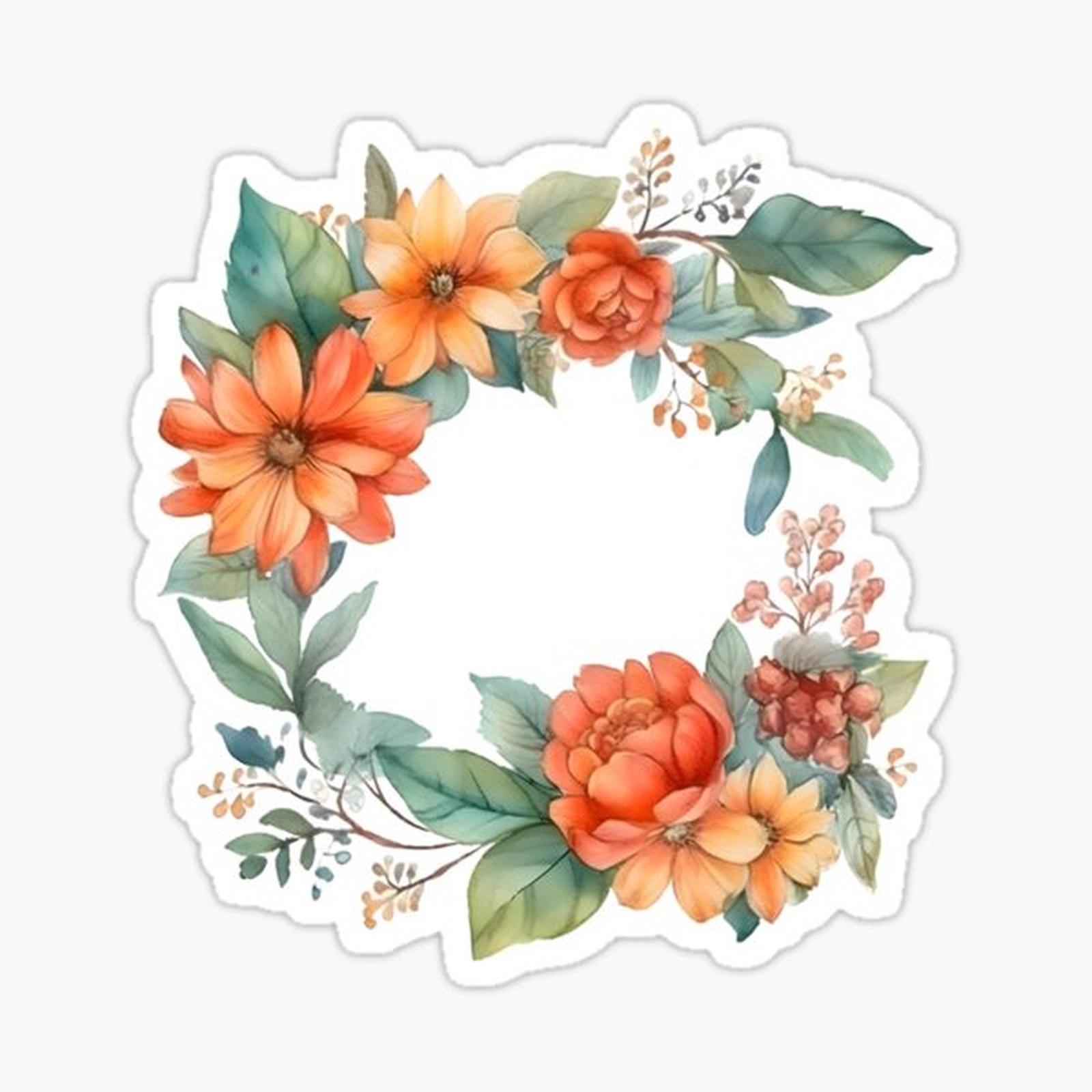 Floral Circle Flower