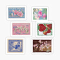 Flower Cute Stamps