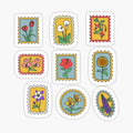 Flower Postage