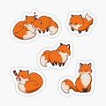 Fox Sticker Pack!