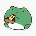 Frog Eating Pizza