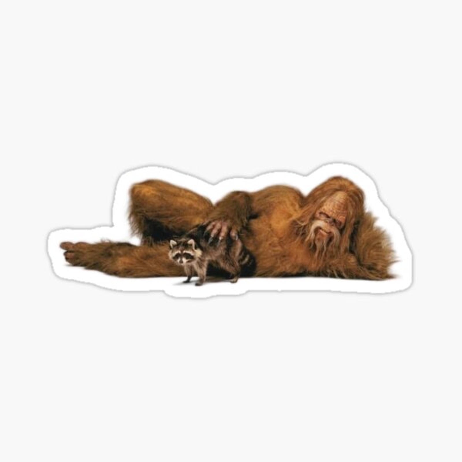 Funny Sasquatch Pose