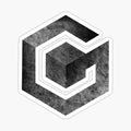 -GAMING- Gamecube B & W Logo