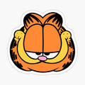 Garfield face