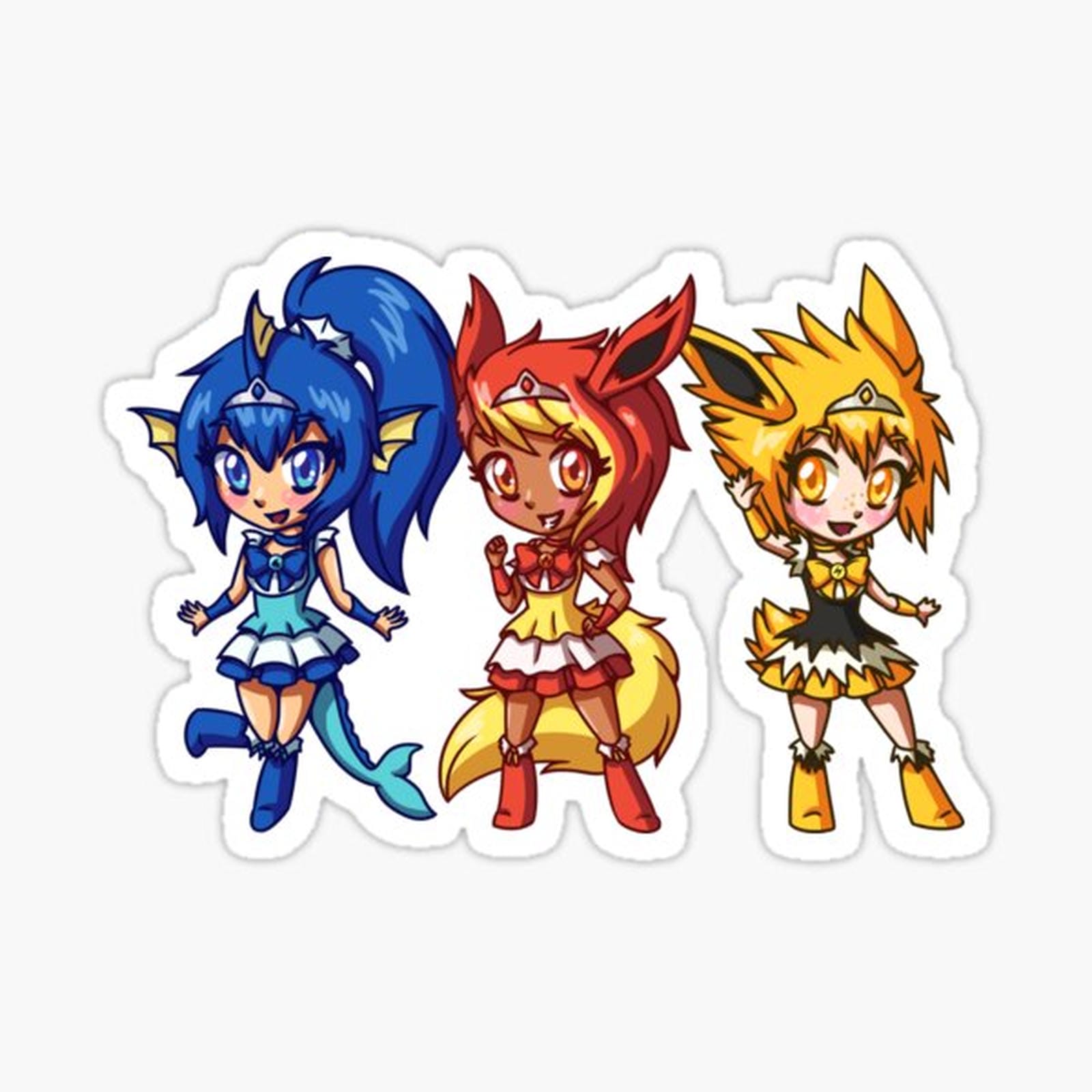 Gen 1 Eeveelution Squad