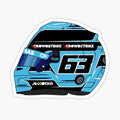 George Russell Helmet
