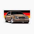 Germany legendary sedan Sonderklasse W140 V12