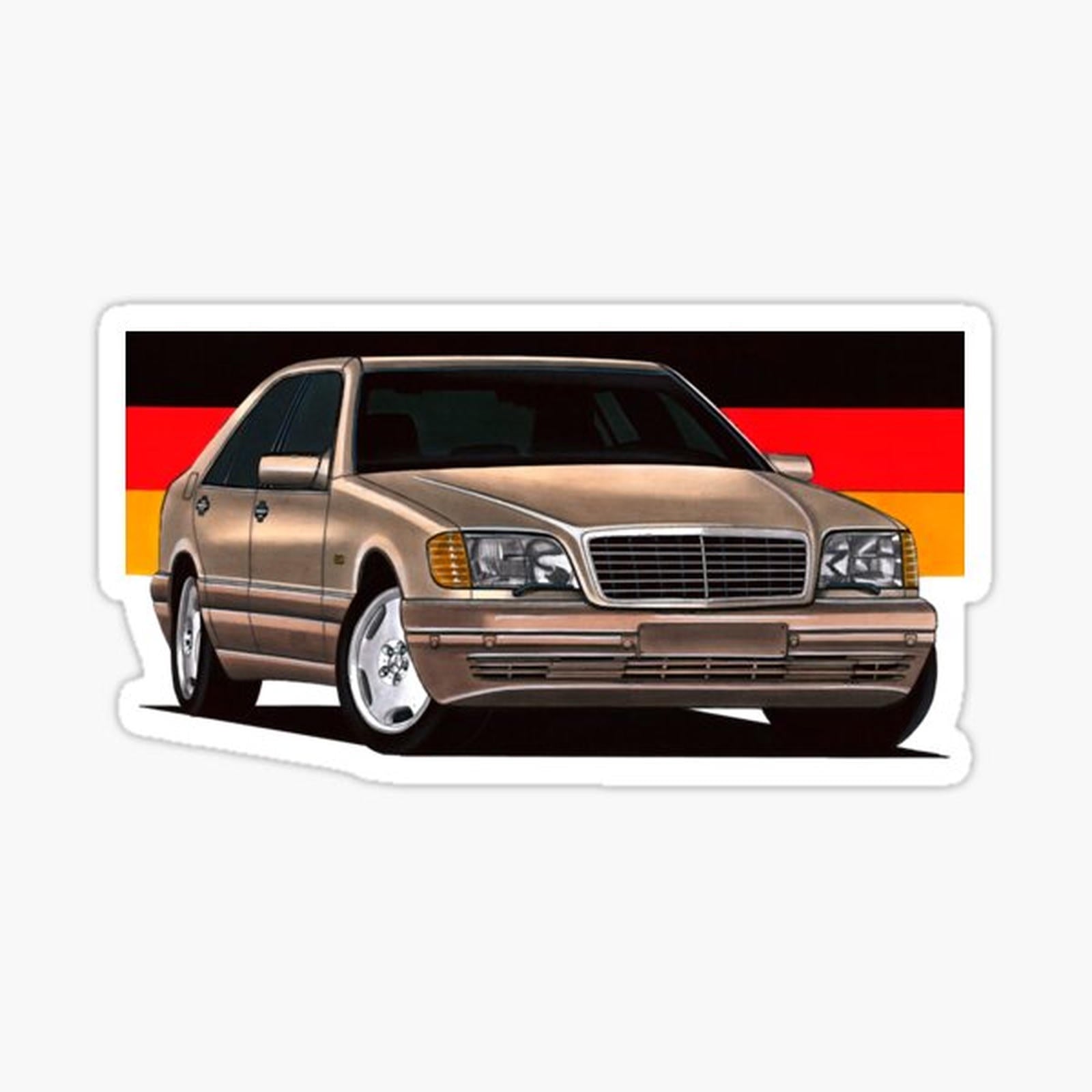 Germany legendary sedan Sonderklasse W140 V12