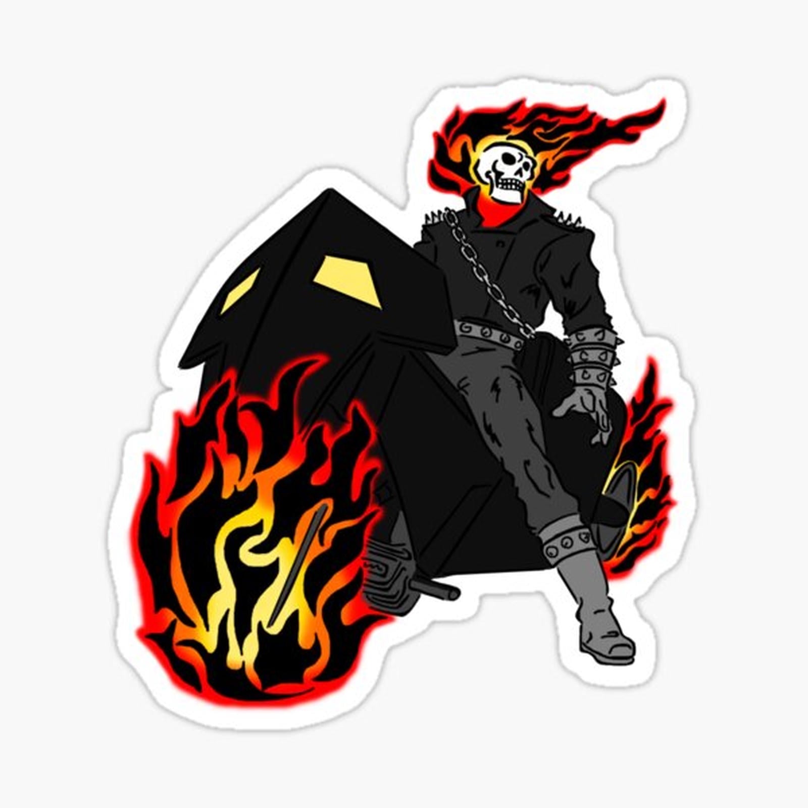Ghost Rider Celtic Colored