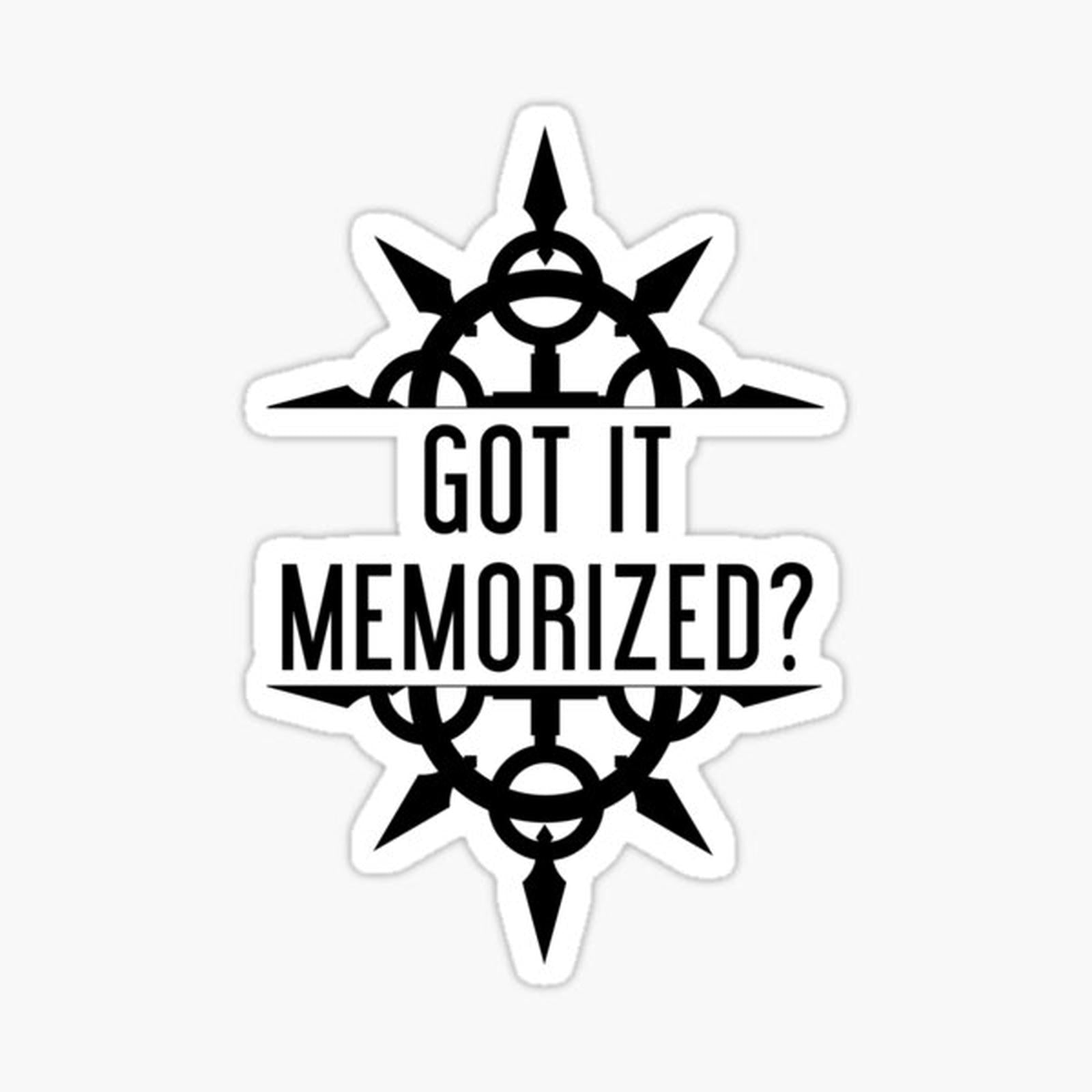Got It Memorized_ - Black