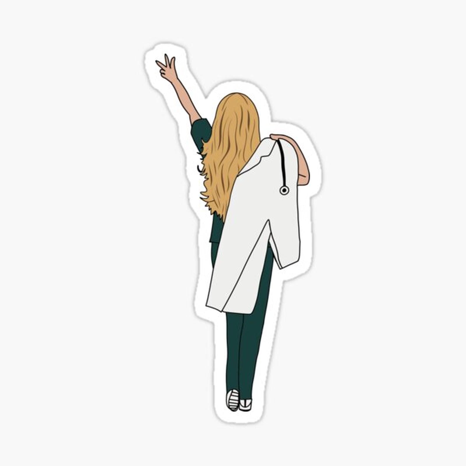 Graduation white coat steth love