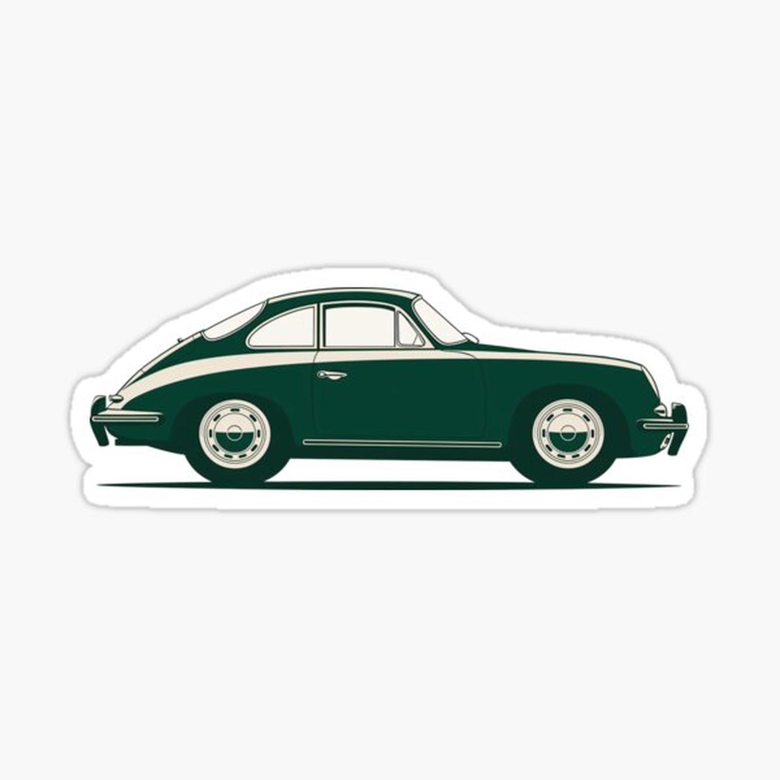 Green 356 Side Profile illustration