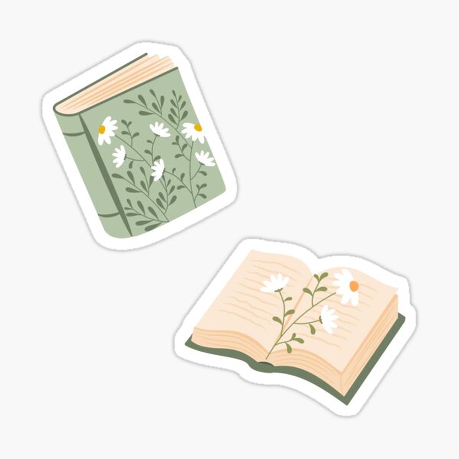 green bookish set