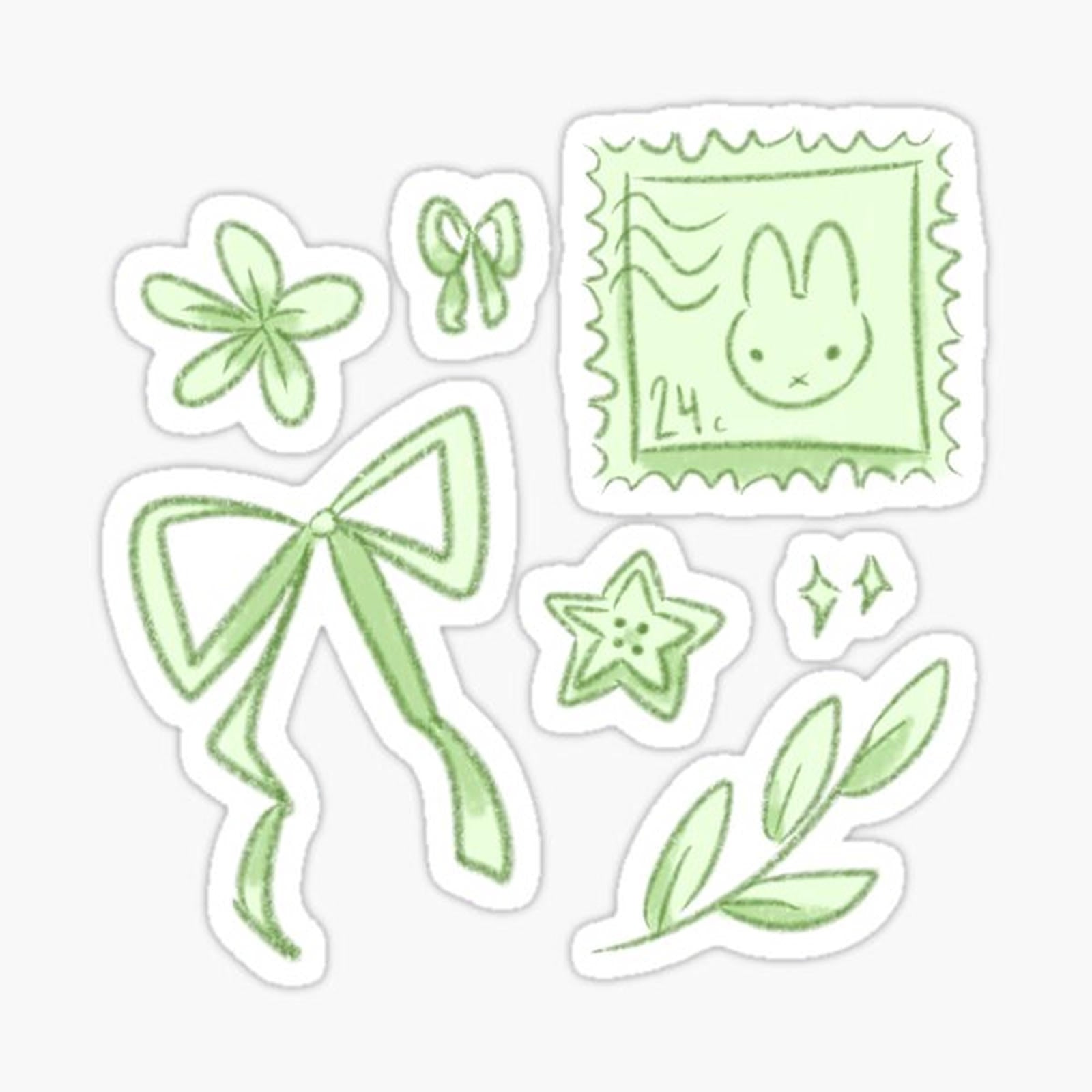 green scrapbook