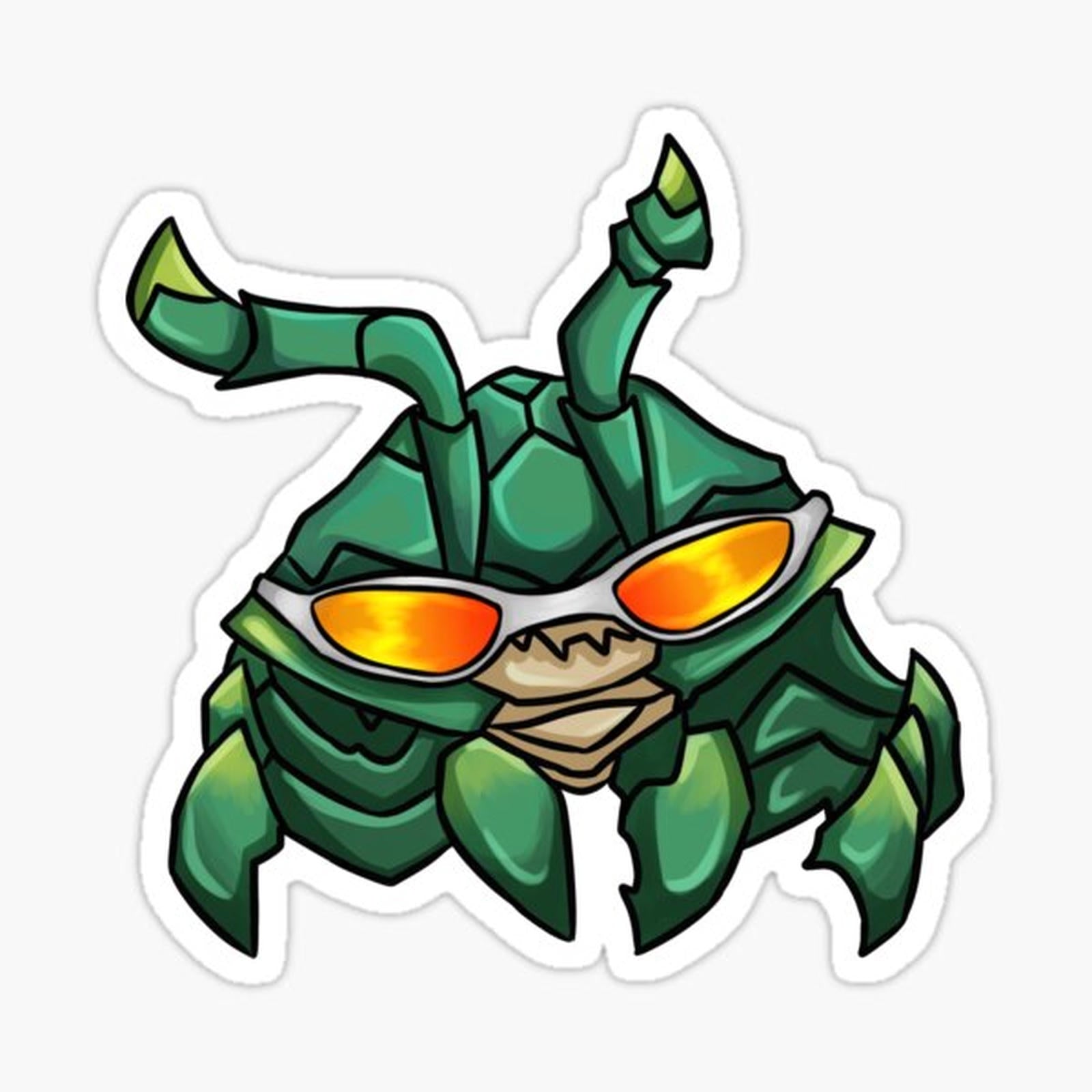 Green Scuttler Sticker